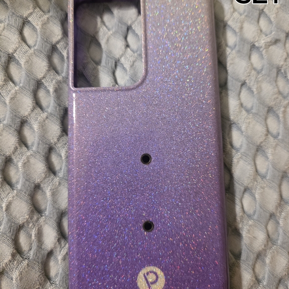 Purple Glitter Phone Case - Picture 1 of 1